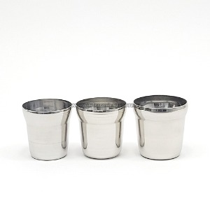 스텐물컵 (소~대)/스텐 단겹 물컵/단체급식 물컵/스틸컵