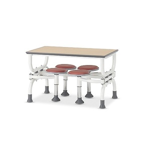 이동식 스툴 테이블(4인) / 식탁 / 의자 